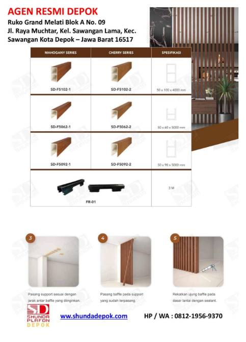 Jual Plafon PVC Cilodong: Solusi Terbaik untuk Atap dan Dinding Anda
