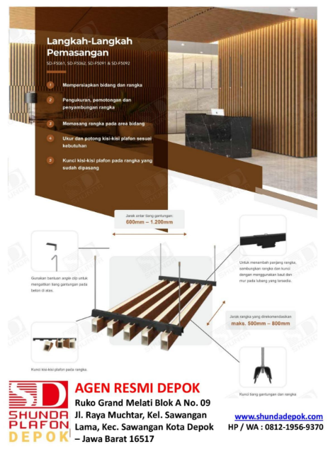 Jual Plafon PVC Cimanggis: Pilihan Tepat untuk Rumah Anda